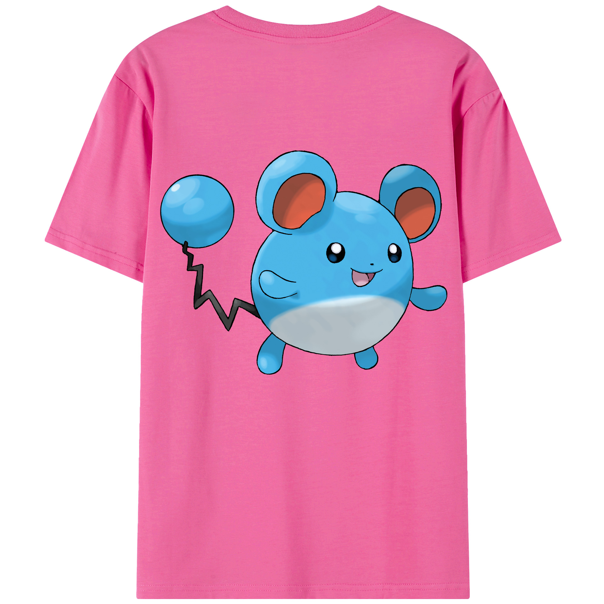 （画像用） ポケットモンスター Pokémon レディース半袖Tシャツ(バックプリント)